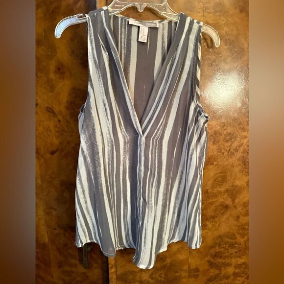 Forever 21 striped casual blouse - Picture 1 of 7